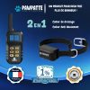 B0DT9F213L.PT01.OLD PAWPATTE Collier Anti Aboiement 2en1 Chien avec Télécommande – Dressage et Rappel Sans Choc, Son & Vibration, Détection Intelligente des Aboiements, Rechargeable, Étanche IP67, 3 Chiens, Petit à Grand